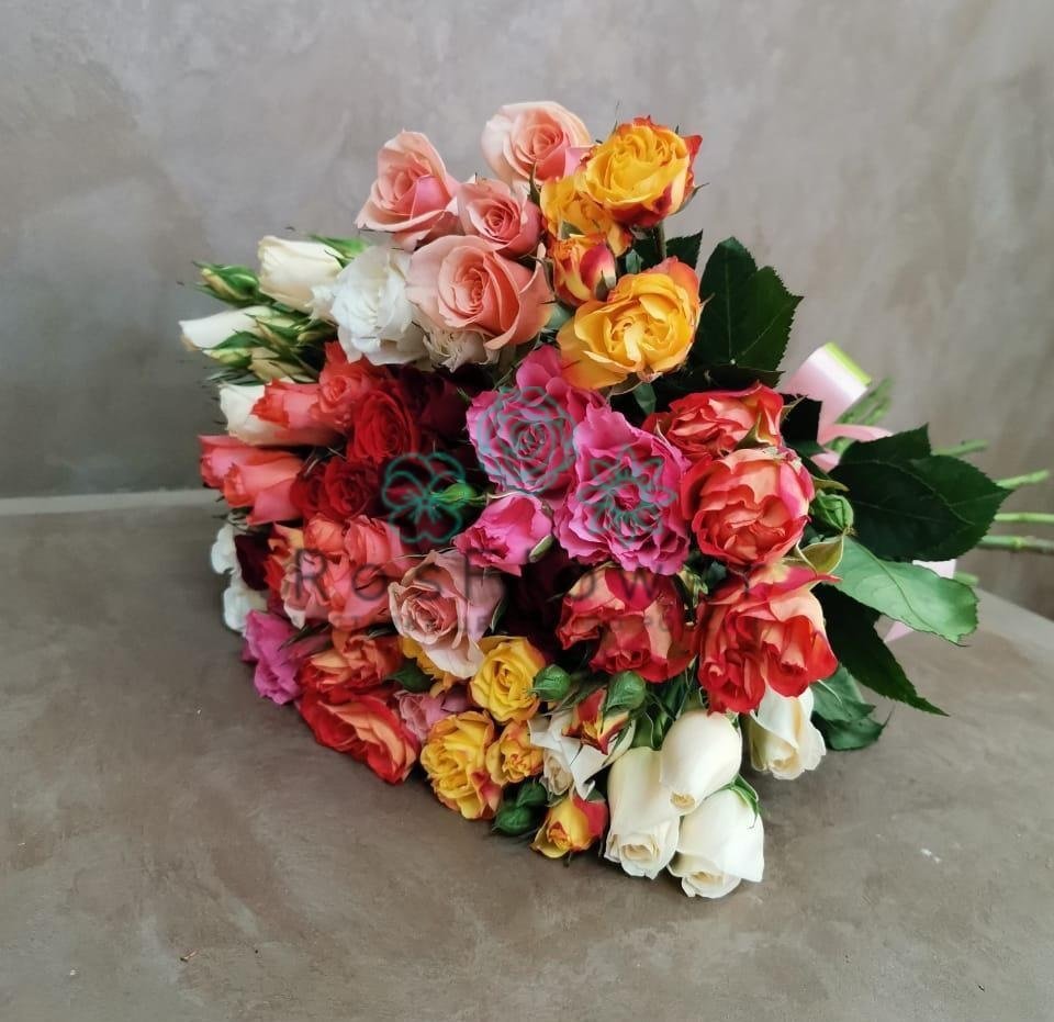 Букет цветов из: Розы в Хасанье