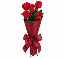 Букет 5 Красных роз Эдлесс Лав в Хасанье