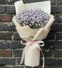 Букет цветов из:  Гипсофила в Хасанье