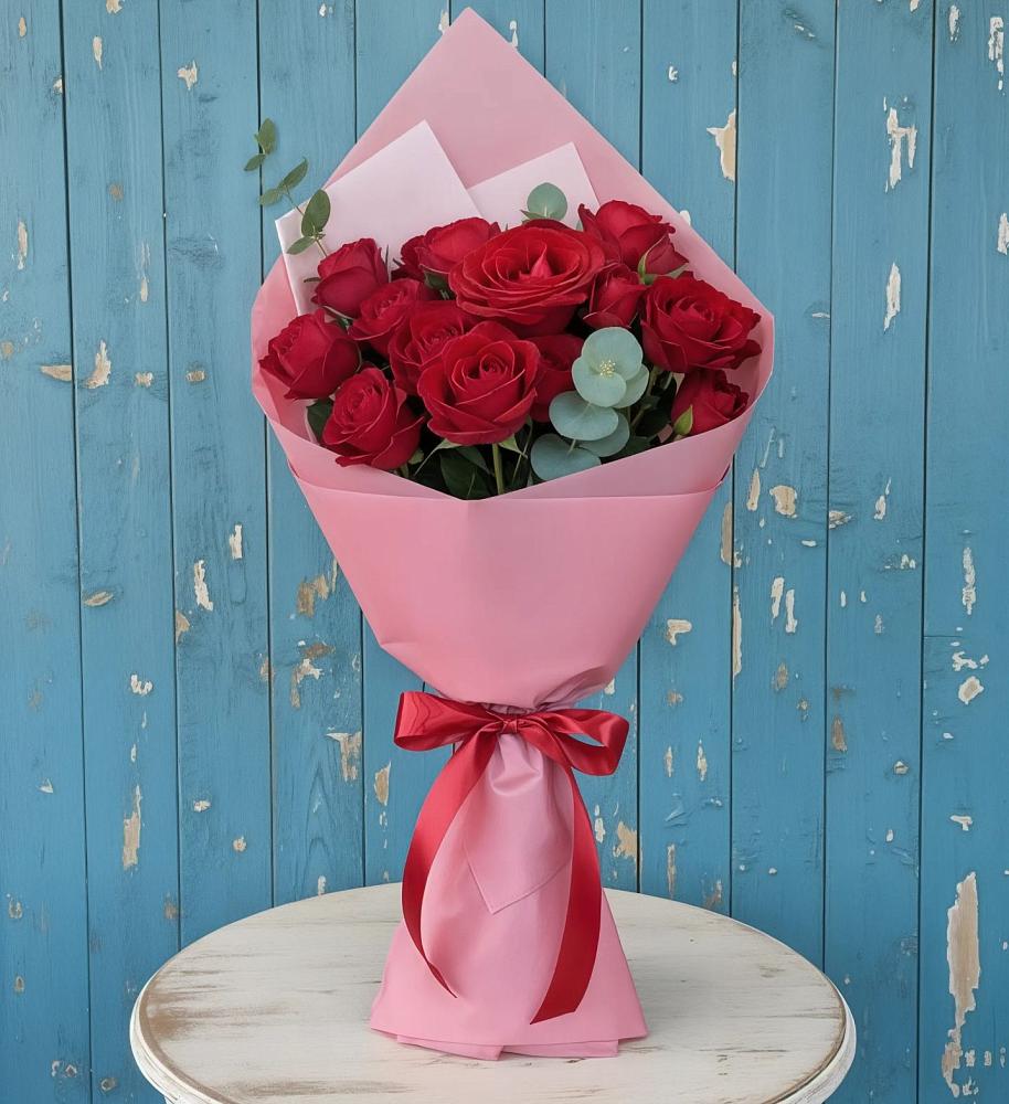 Букет цветов из: Розы в Хасанье