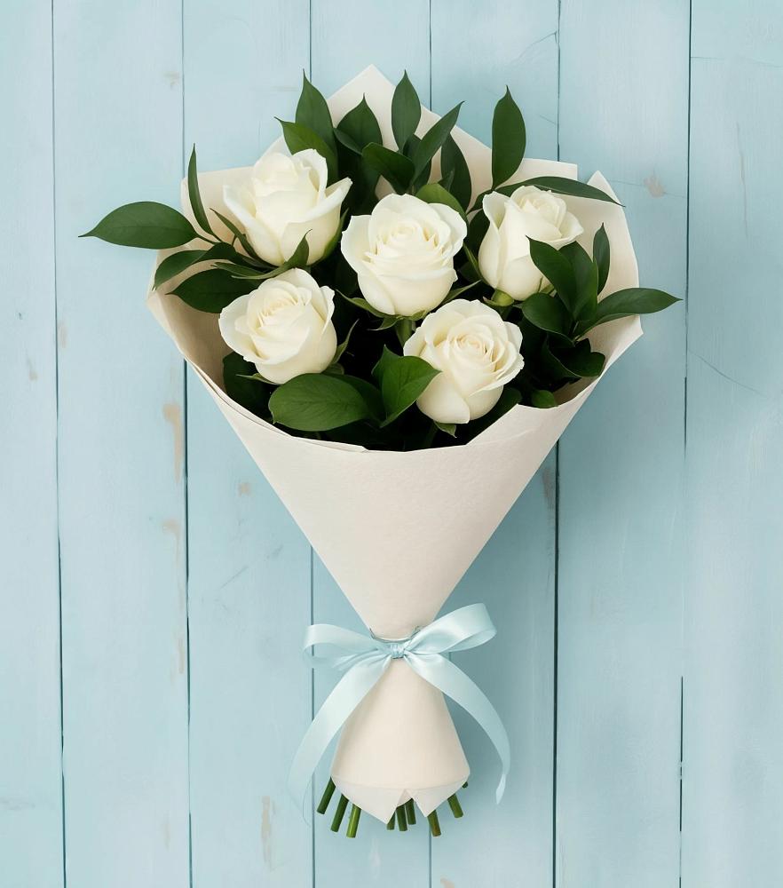 Букет цветов из: Розы в Хасанье