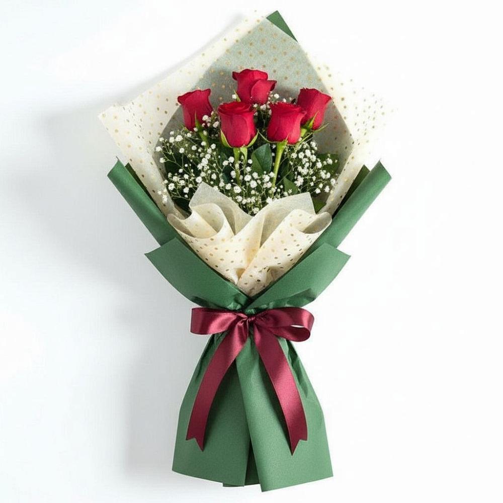 Букет цветов из: Розы в Хасанье