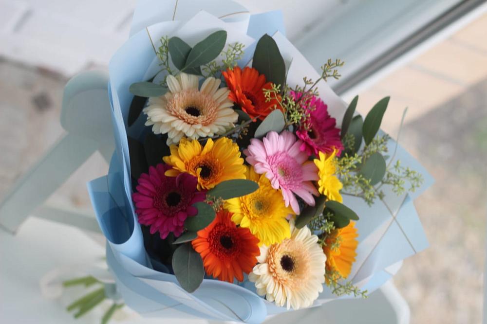 Букет цветов из: Герберы в Хасанье