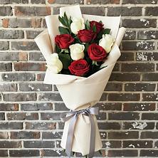 Букет цветов из:  Розы в Хасанье