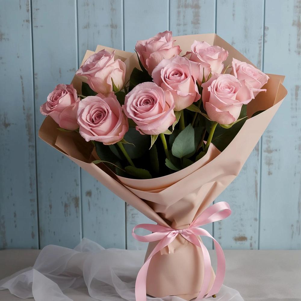 Букет цветов из: Розы в Хасанье