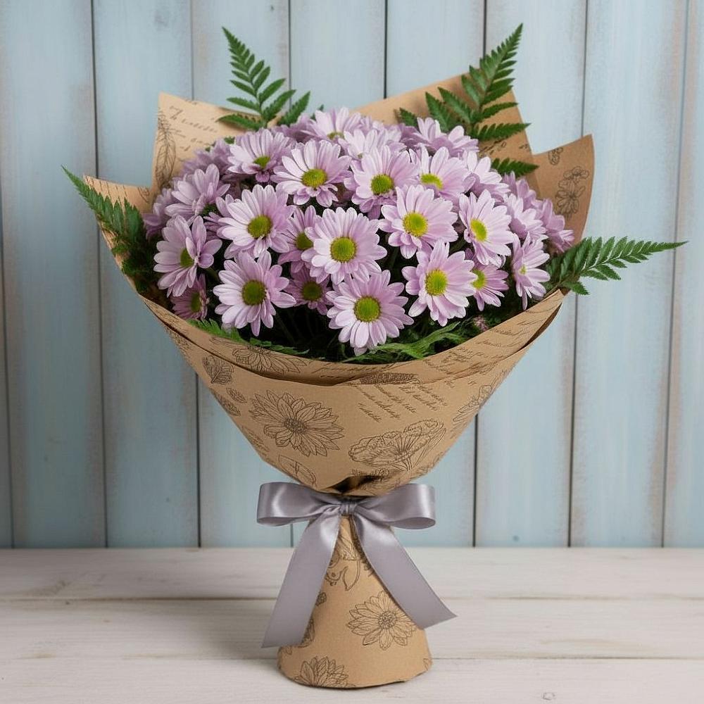 Букет цветов из: Хризантемы в Хасанье