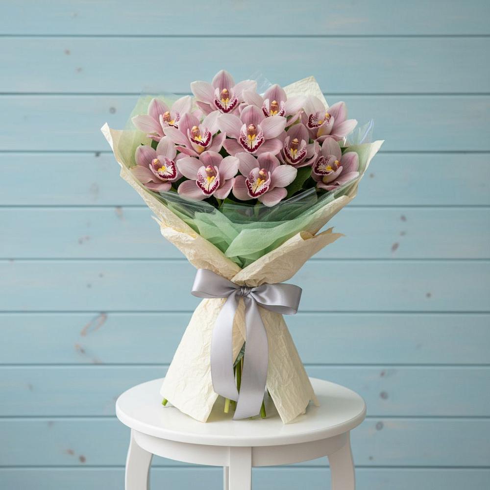 Букет цветов из: Орхидеи и Розы в Хасанье