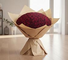 Букет 101 Красная роза в Хасанье