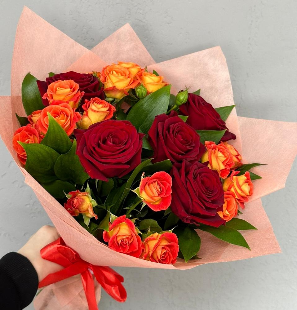 Букет Любовь и восторг в Хасанье