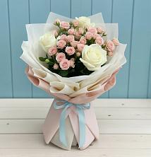Букет цветов из:  Розы в Хасанье