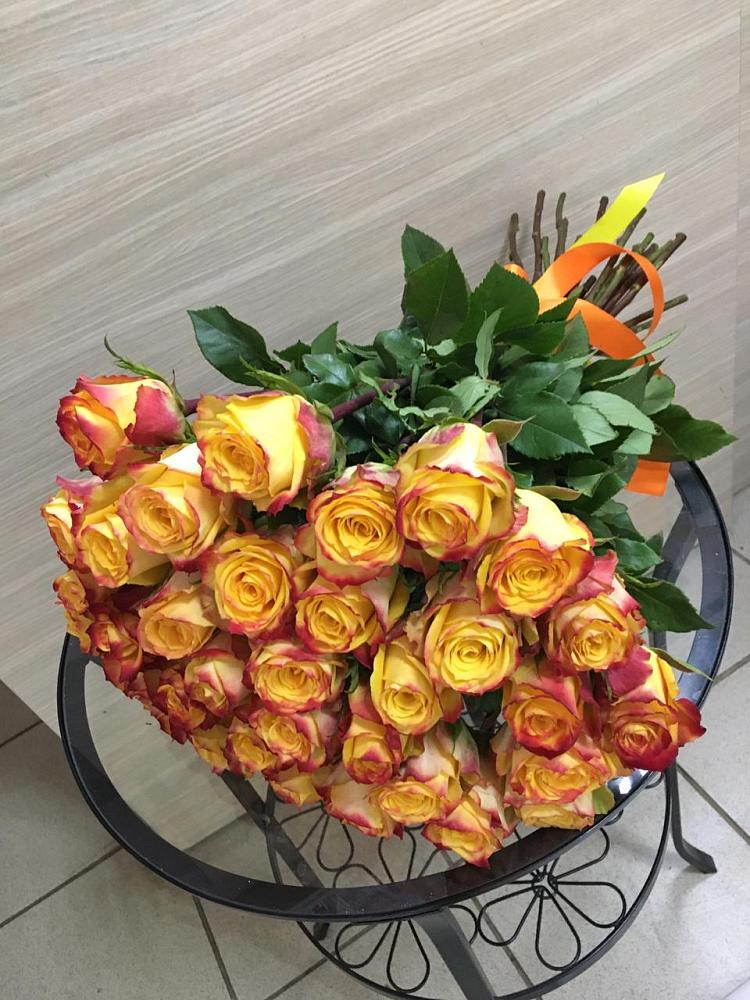 Букет Желтые розы в Хасанье