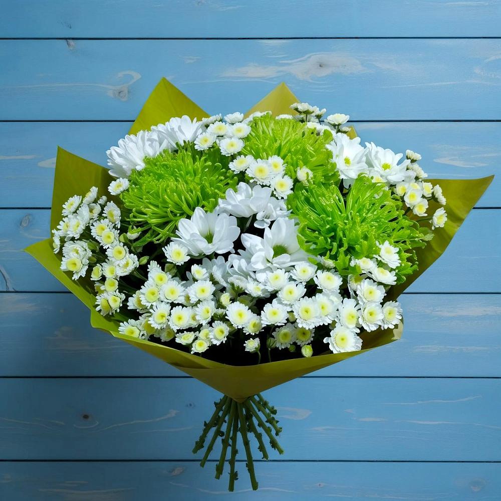 Букет цветов из: Хризантемы в Хасанье