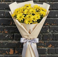 Букет цветов из:  Хризантемы в Хасанье