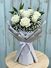 Букет цветов из:  Розы в Хасанье