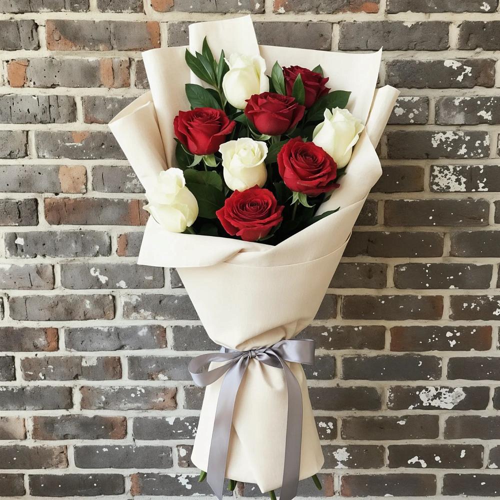 Букет цветов из: Розы в Хасанье