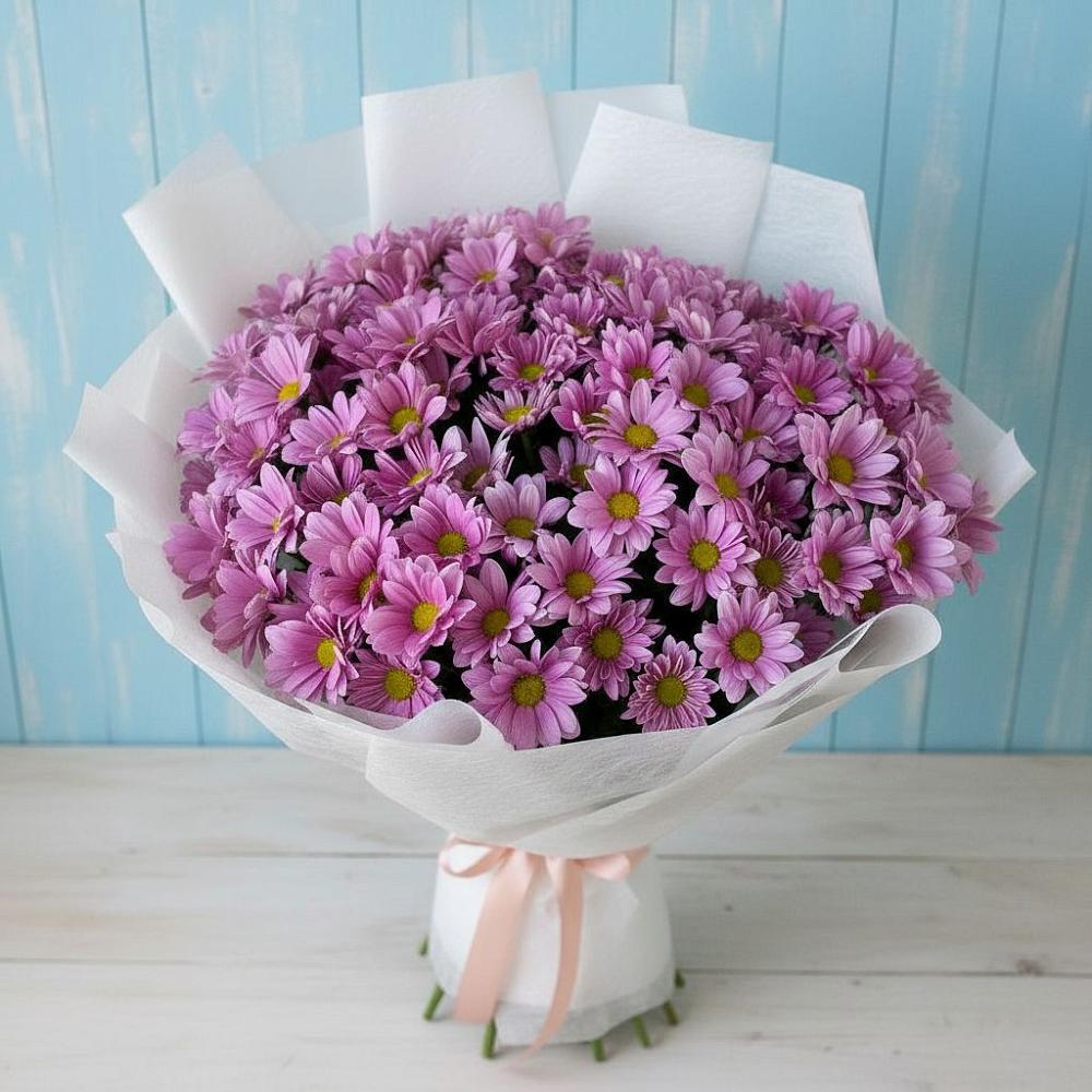 Букет цветов из: Хризантемы в Хасанье