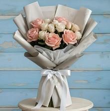 Букет цветов из:  Розы в Хасанье