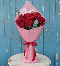 Букет цветов из:  Розы в Хасанье