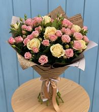 Букет цветов из:  Розы в Хасанье