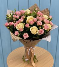Букет цветов из:  Розы в Хасанье