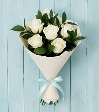 Букет цветов из:  Розы в Хасанье