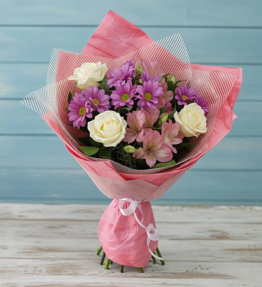 Букет цветов из: Герберы в Хасанье