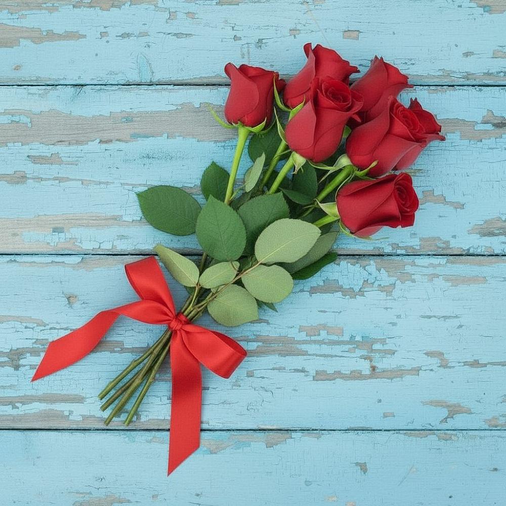 Букет Красные розы в Хасанье
