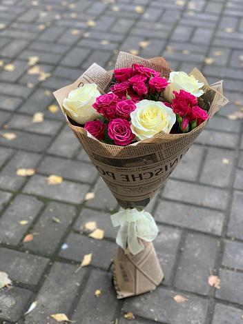 Букет цветов из: Розы в Хасанье