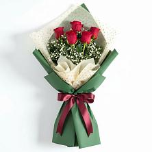 Букет цветов из:  Розы в Хасанье
