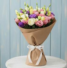 Букет цветов из:  Лизиантусы в Хасанье