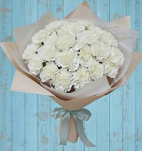 Букет цветов из:  Гвоздики в Хасанье