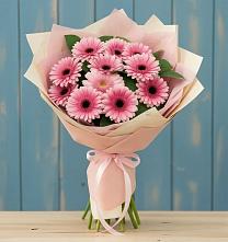 Букет цветов из:  Герберы в Хасанье