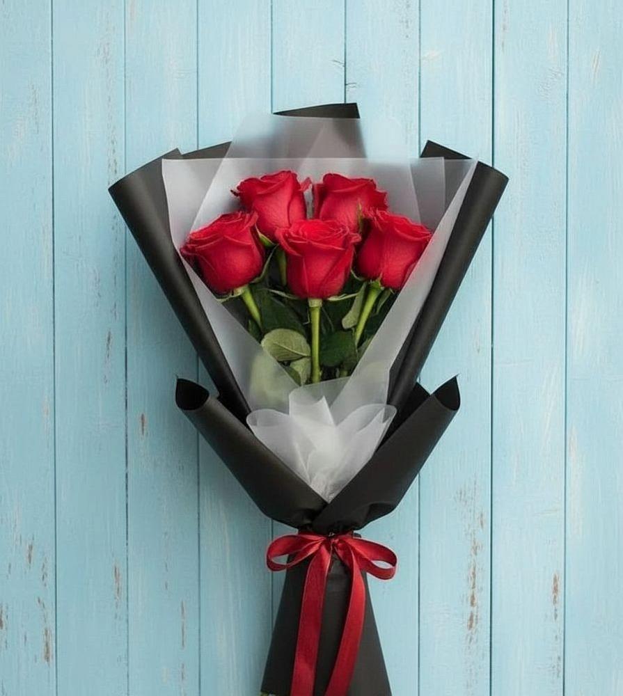 Букет цветов из: Розы в Хасанье