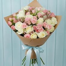 Букет цветов из:  Розы в Хасанье